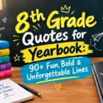 8th grade quotes for yearbook
