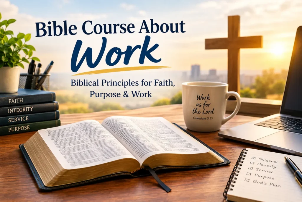 Bible Course About Work